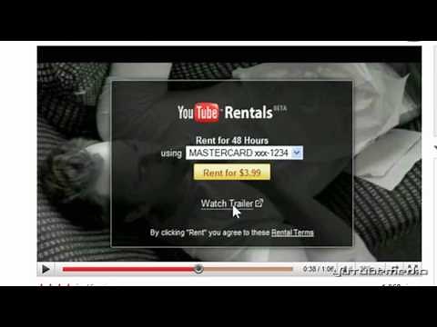 New YouTube Rentals! -Rent YouTube Videos