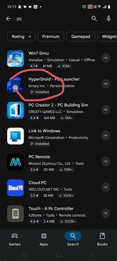 play Store pc Android mobile