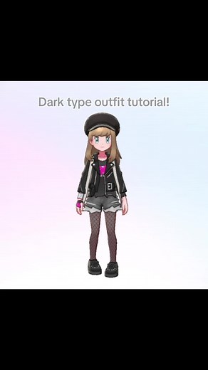 Dark Type Outfit Tutorial for Pokémon Fans