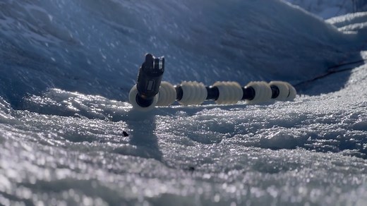 495K views · 1.2K reactions | This snake-like robot is slithering into the future of exploration. It's called EELS and was developed at JPL with the goal of autonomously exploring hard-to-reach places throughout the solar system, like icy crevasses to deep craters. Happy #WorldSnakeDay!  | NASA Jet Propulsion Laboratory | Facebook