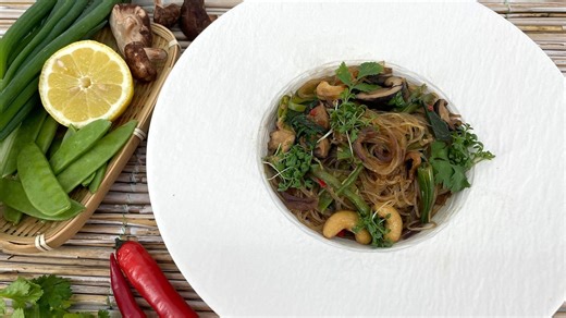 ARD-Buffet: Rezept: Gebratenes Gemüse Asia Style mit Glasnudeln