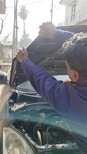 Maruti Suzuki Swift old bumper and bonnet gap easy setting work #shortvideo 🥰👍