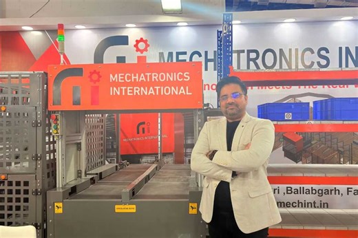 Mechatronics International Showcases Integrated Intralogistics Solutions at LogiMAT India 2026 | Machine Maker - Latest Manufacturing News | Indian Manufacturing News - Latest Manufacturing News | Indian Manufacturing News - Machine Maker