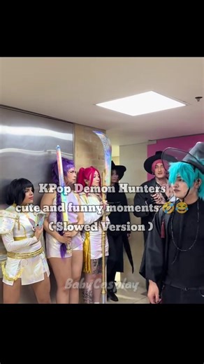 KPop Demon Hunters cute and funny moments 😂 pt79 #kpdh #kpop #kpopdemonhunters #cosplay #jinu #rumi