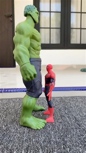 Hulk’s child has a cooler transformation. #marveltoys #hulk #toys