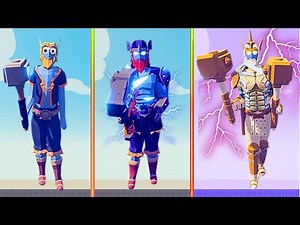 EVOLUTION OF THOR | TABS - Totally Accurate Battle Simulator