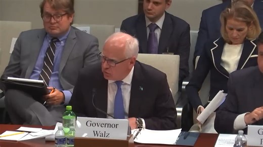 'Then don't wear the mask': Tim Walz flips the script on GOP errand boy John McGuire for trying to shame him over violence on ICE agents