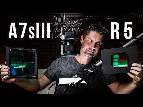 Why 4K Cinema Cameras Use Less Megapixels - 12MP A7siii VS 45MP EOS R5 Low Light Experiment