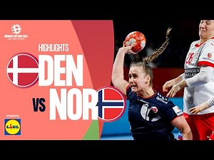 Denmark 🆚 Norway | Highlights | Women’s EHF EURO 2024