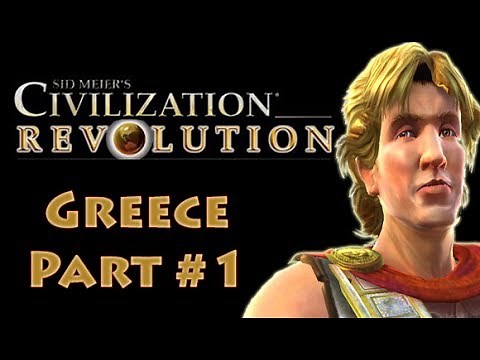 Civilization Revolution - Greece Saga #1 2014 Gameplay Tutorial with Commentaries (Civ. Rev)