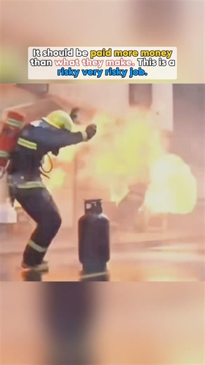 ❤️It should be paid more money than what they make. This is a risky very risky job.