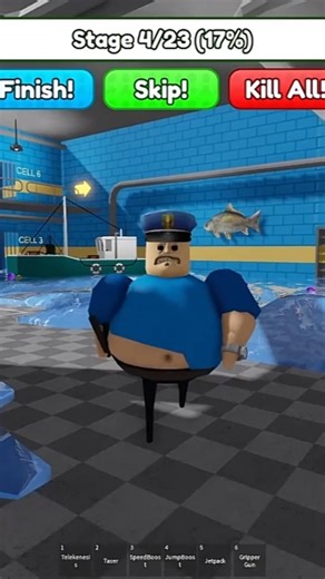 Roblox - FISHER MAN BARRY'S PRISON RUN! #roblox #shorts