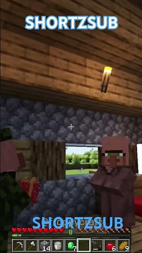"When Villagers Start Acting SUS in Minecraft!"