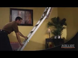 Keller - Aluminum Universal Attic Ladder - How it Works