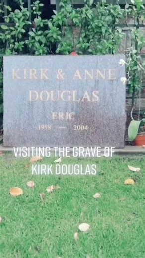 5.1K views · 2.9K reactions | Here is an old clip from my archives of the grave of Kirk Douglas from 2021 at Pierce Brothers Westwood Memorial Park in Los Angeles, California. #famousgraves #hollywood #cemetery | Freyzel Productions | Facebook