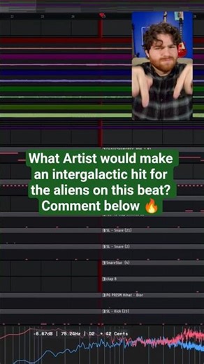 What Artist is making a song for the Aliens on this beat? 👽 #draketypebeat #freestyle #hiphopbeat