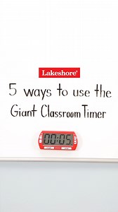 One timer, so many possibilities! How will YOU use it? ⏰ bit.ly/3tjAhrh | Lakeshore Learning