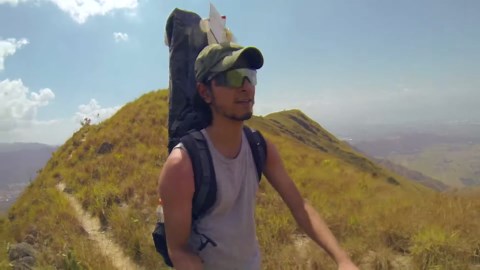 The last flight of my original design RC glider