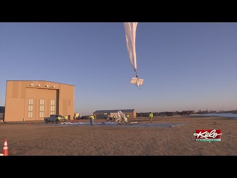 Raven Aerostar launches balloon, offers look inside mission control room
