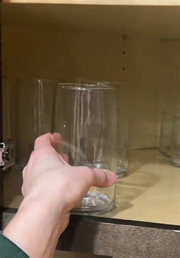 Anyone else have cabinets living in entirely different worlds or just me? lol #kitchen #organization #trending