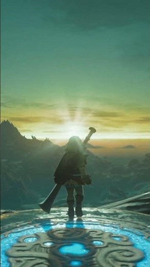 This View Never Gets Old… | Zelda BOTW ✨ Scroll Break #ambient #music #lofi #zelda #link