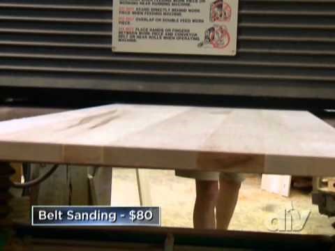 DIY Butcher Block Countertop- DIY Network