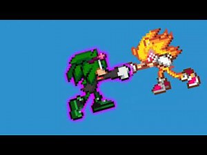 fleetway super sonic vs super scourge