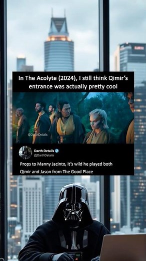 The Stranger Entrance Was Actually Cool #starwars