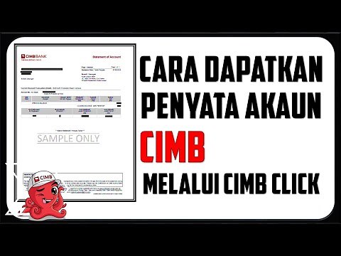 Cara Download Statement Akaun CIMB Melalui CIMB CLICK