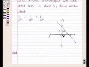 Example:Find Length of Perpendicular