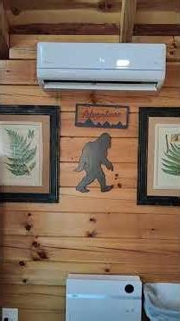 How to use your cabins Senville mini split system.