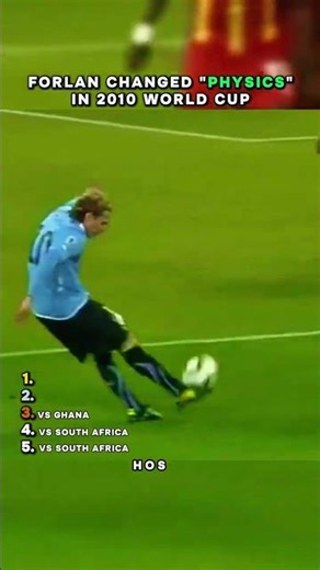 Forlan changed "PHYSICS" in football