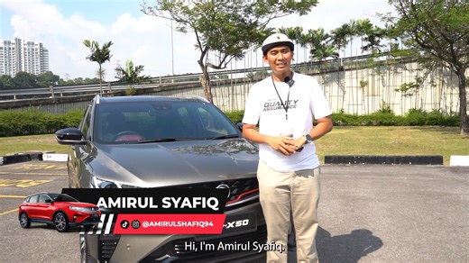 Amirul Syafiq can't wait to get behind the wheel of the new 2024 PROTON X50. He likes the interior, but it's the ADAS (Advanced Driver Assistance Systems) that really steals the show for him. Imagine his excitement: parking made easy with a 360° camera, blind spots covered, and lane changes a breeze! Amirul emphasises how much these features can empower drivers everywhere to feel safer and more confident on the road. The new 2024 PROTON X50 isn't just a car; it's an experience waiting to be disc