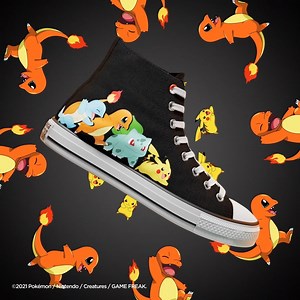 9.1K views · 230 reactions | NOW AT JOURNEYS! ⚡ CONVERSE X POKEMON ⚡ catch a pair before they're gone!! | Journeys | Facebook