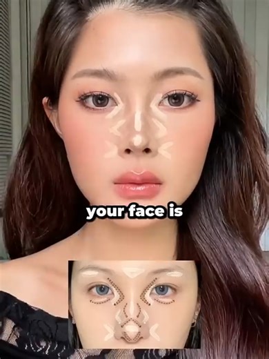 ATTRACTIVE NOSE MAKEUP! 💖 #makeup #makeuptutorial #shorts | Nose Makeup