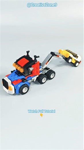 How To Build a LEGO Tow Truck | Architect Bricks Toys 3114#shorts #shortvideo #lego #diy #viralshort