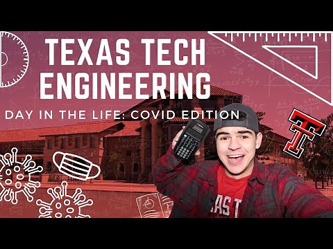 Day in the life of an Engineering Student at Texas Tech | TTU Vlog Squad