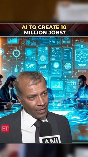 The Economic Times on Instagram: "🧠💼 #India #AI Impact Summit 2026 | AI to Create 10 #million #healthcare #jobs, says #Stanford #professor 🏥🤖🔴📢 #IndiaAIImpactSummit2026 #LIVE Updates 🤖🇮🇳 ➠ http://ecoti.in/thEgXa"