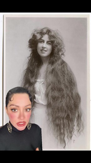 The #1920s Eton Crop #hairstyle #vintagehair #vintagetiktok #vintagemakeup #longhair #lesbianastiktok #shorthairstyle #shorthair