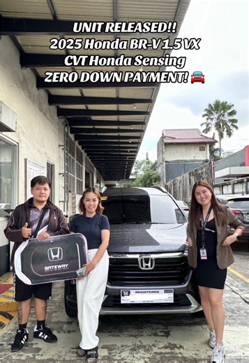 2025 Honda BR-V 1.5 VX CVT: Zero Down Payment Offer