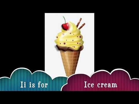 Phonic sound of the letter 'Ii'