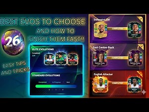 THE BEST MADFUT 26 EVOLUTIONS Guide | PLAYERS TO CHOOSE and FINISH THEM QUICKLY | Madfut 26