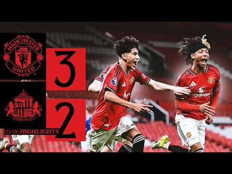 SEMI-FINAL Bound! | Man Utd v Sunderland | FA Youth Cup | Academy Highlights 🎓