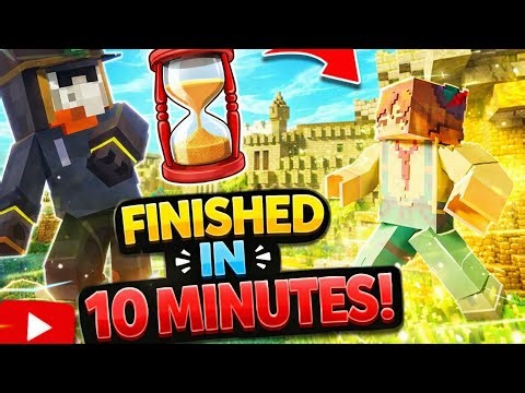 I Finished This Minecraft Map in 10 Minutes!
