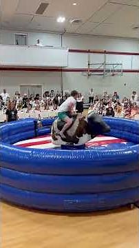 LONGEST RIDE! 🤠 Operation Cow Drop Mechanical Bull Madness!