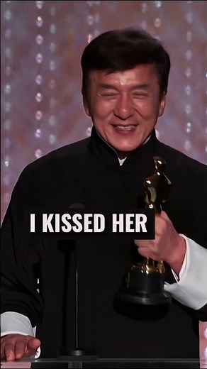 Jackie Chan’s father on Oscar win #oscars #jackiechan #movies