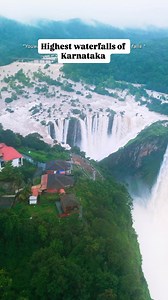 196K views · 39K reactions | Jog falls Karnataka. Highest falls of Karnataka. . . #karnataka #travel #monsoon | haris_wanderlust | Facebook