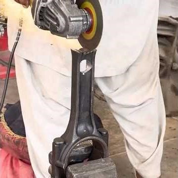 The Truck's Broken Connecting Rod is Very Technically Representative….