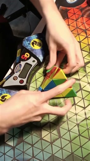 Pyraminx Solved in 1.14 Seconds! #shorts #speedcubing