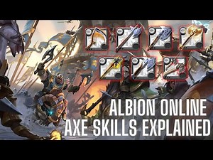 All Axe Skills Explained - Albion Online Beginner's Guide 2022